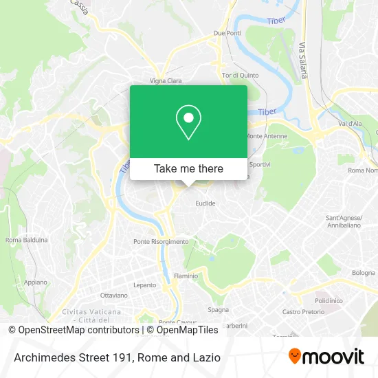 Archimedes Street 191 map