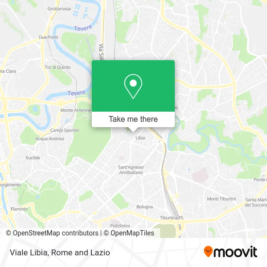 Viale Libia map