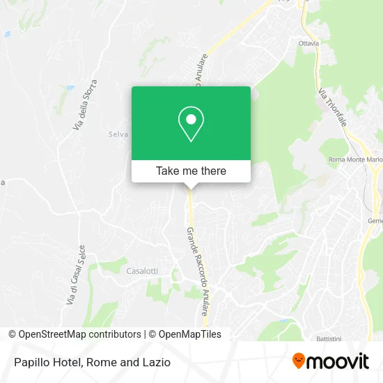 Papillo Hotel map