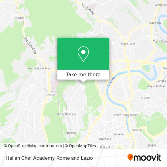 Italian Chef Academy map