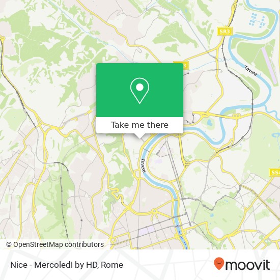 Nice - Mercoledì by HD map