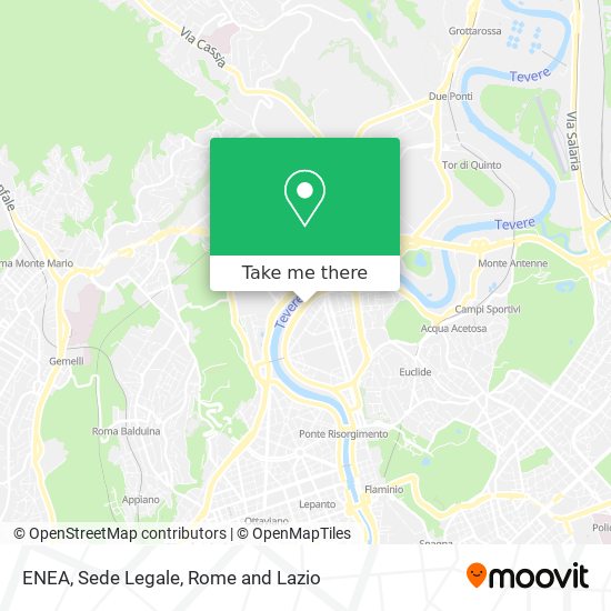 ENEA, Sede Legale map