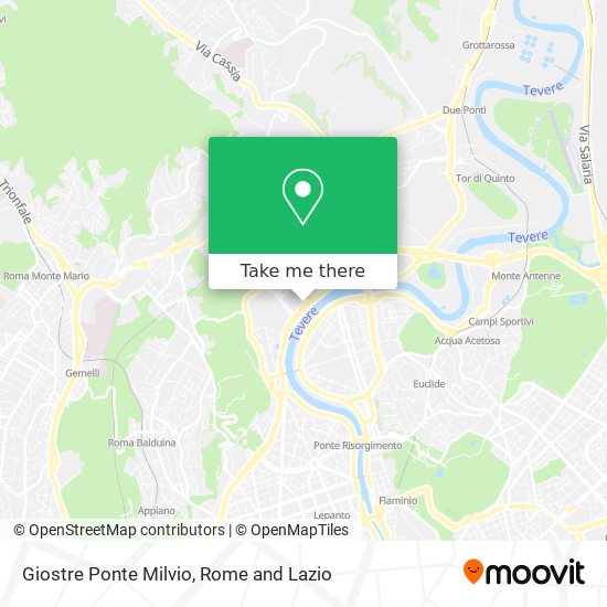 Giostre Ponte Milvio map