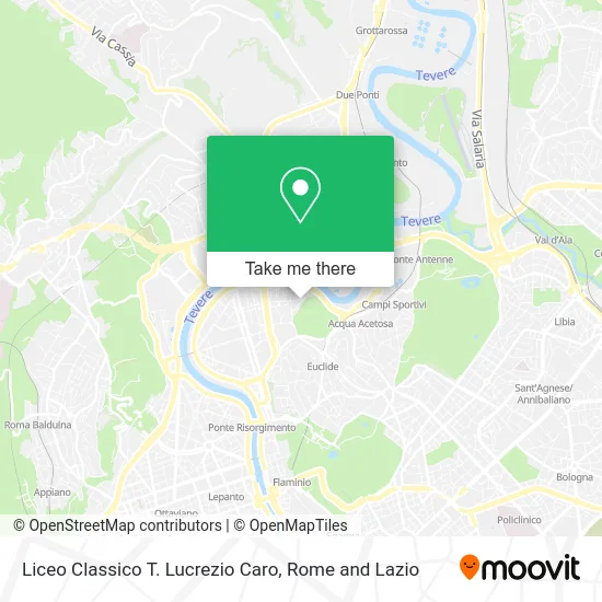 Liceo Classico T. Lucrezio Caro map