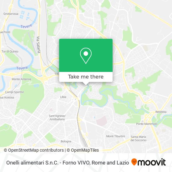 Onelli alimentari S.n.C.  -  Forno VIVO map