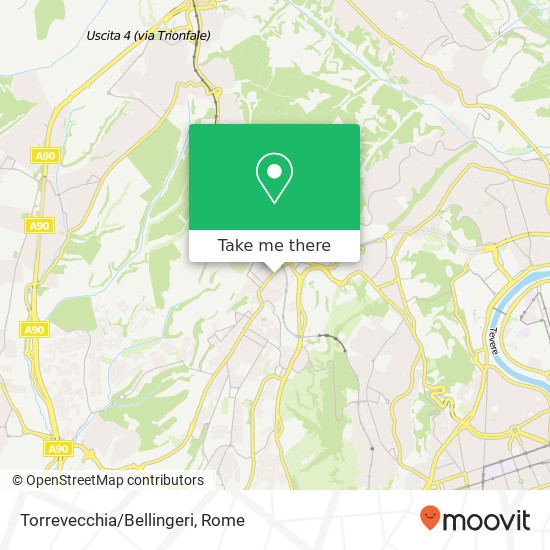 Torrevecchia/Bellingeri map
