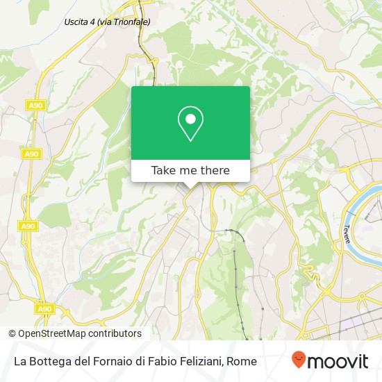 La Bottega del Fornaio di Fabio Feliziani map