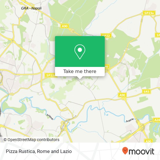 Pizza Rustica map