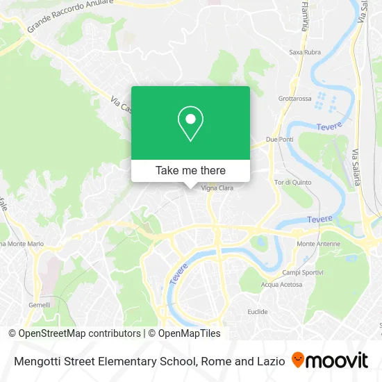 Mengotti Street Elementary School map
