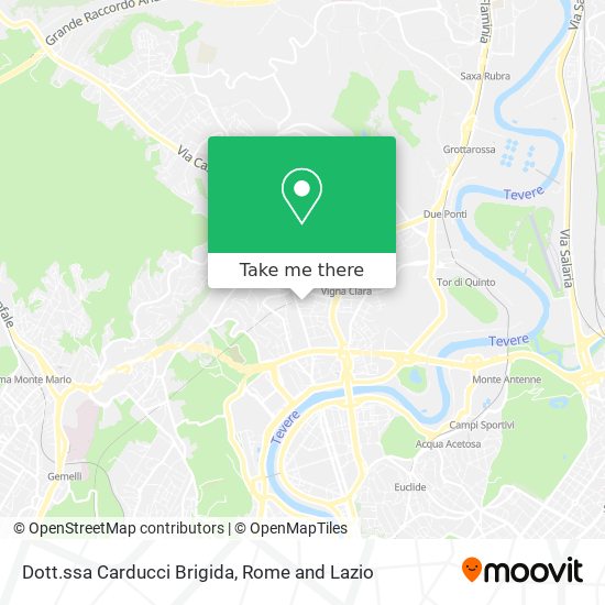 Dott.ssa Carducci Brigida map
