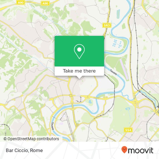 Bar Ciccio map