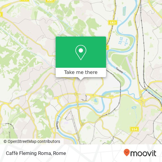 Caffè Fleming Roma map