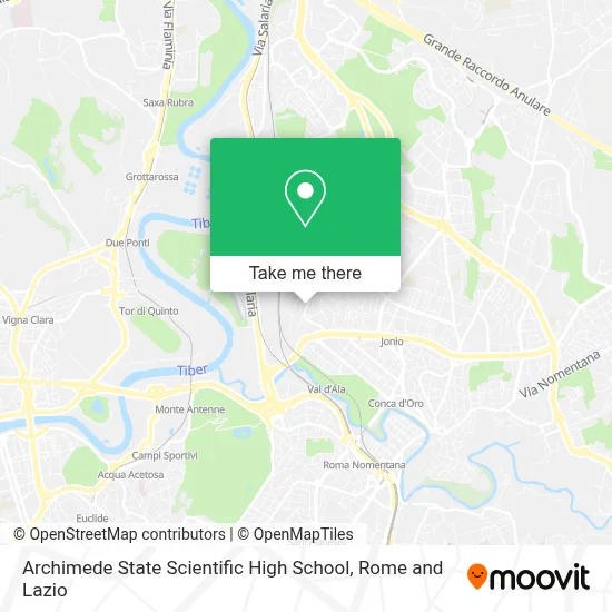 Archimede State Scientific High School map