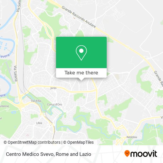 Centro Medico Svevo map