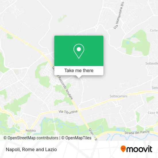Napoli map
