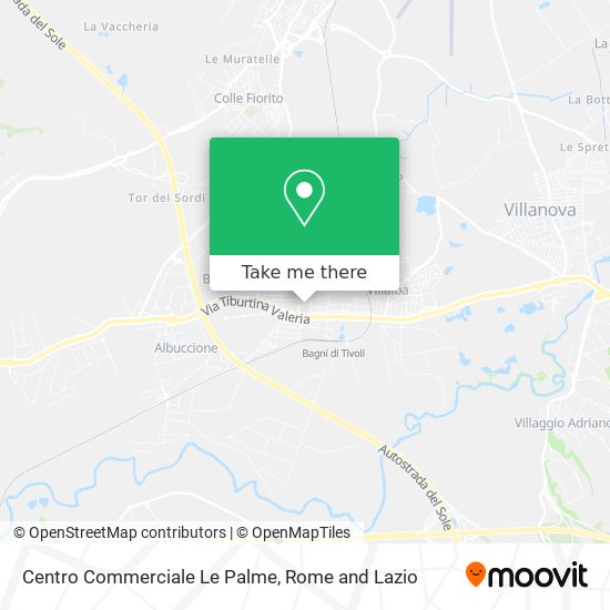 Centro Commerciale Le Palme map