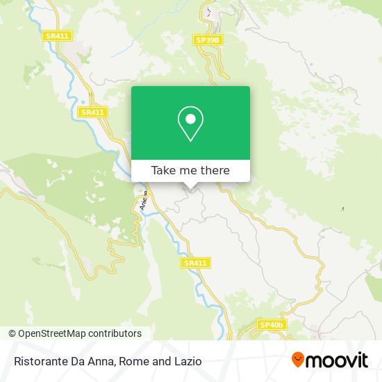 Ristorante Da Anna map