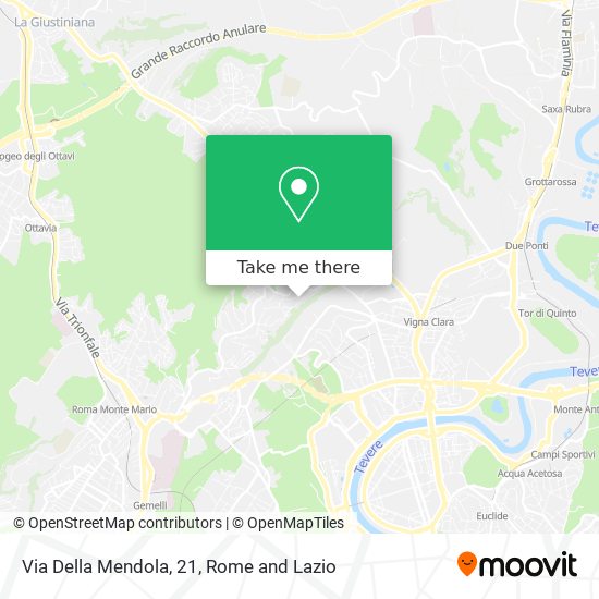 Via Della Mendola, 21 map