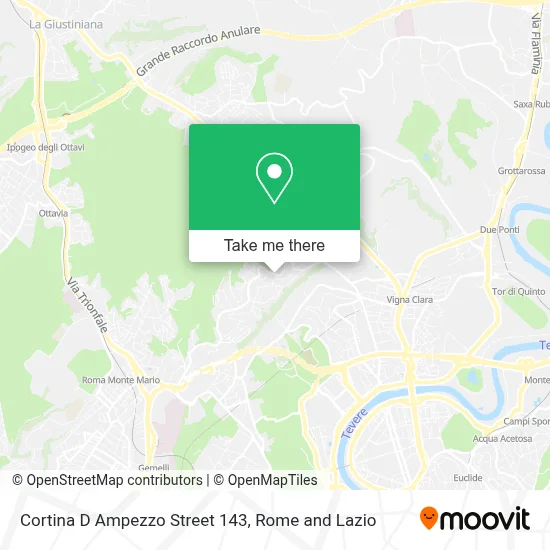 Cortina D Ampezzo Street 143 map