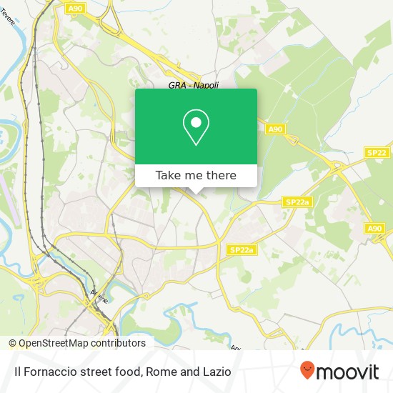 Il Fornaccio street food map