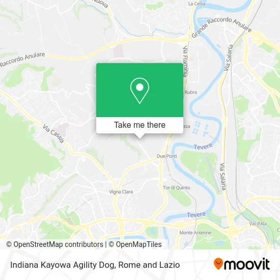 Indiana Kayowa Agility Dog map
