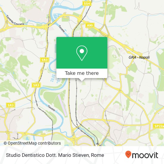 Studio Dentistico Dott. Mario Stieven map