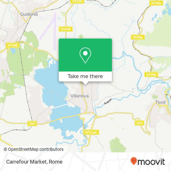 Carrefour Market map