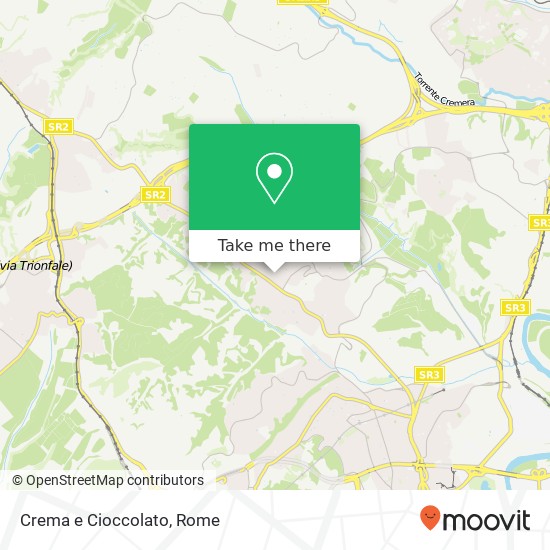 Crema e Cioccolato map