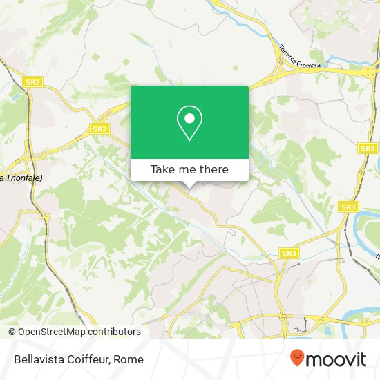 Bellavista Coiffeur map