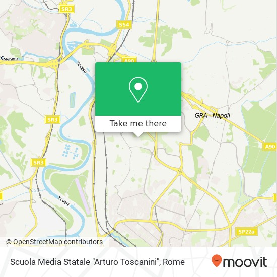 Scuola Media Statale "Arturo Toscanini" map