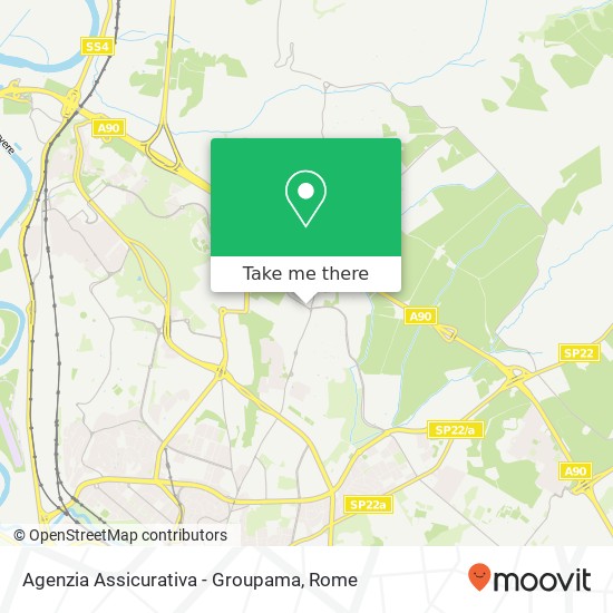Agenzia Assicurativa - Groupama map