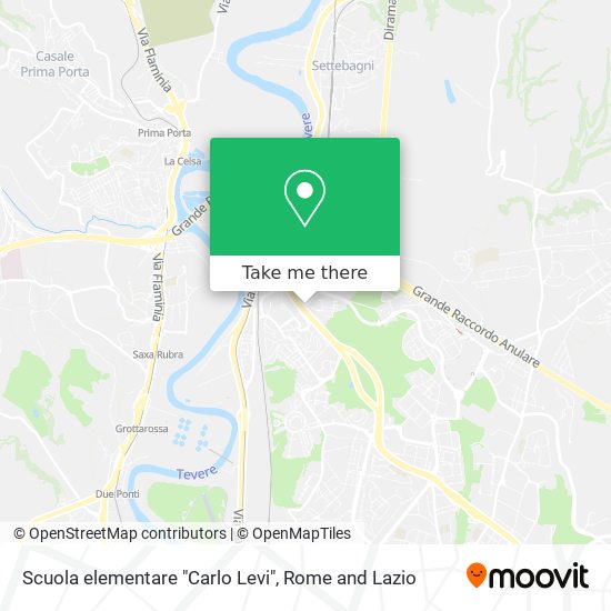 Scuola elementare "Carlo Levi" map