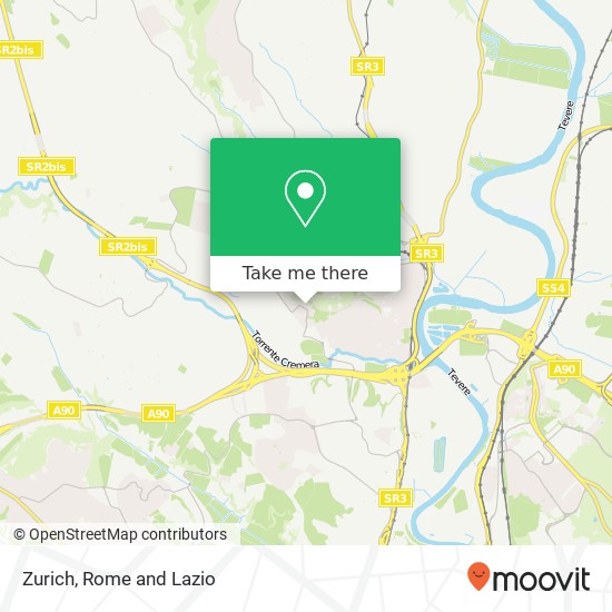 Zurich map