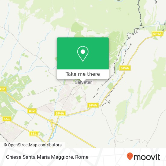 Chiesa Santa  Maria  Maggiore map