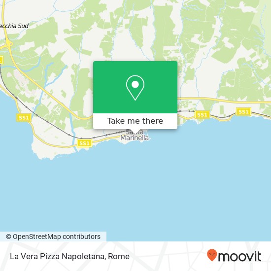 La Vera Pizza Napoletana map