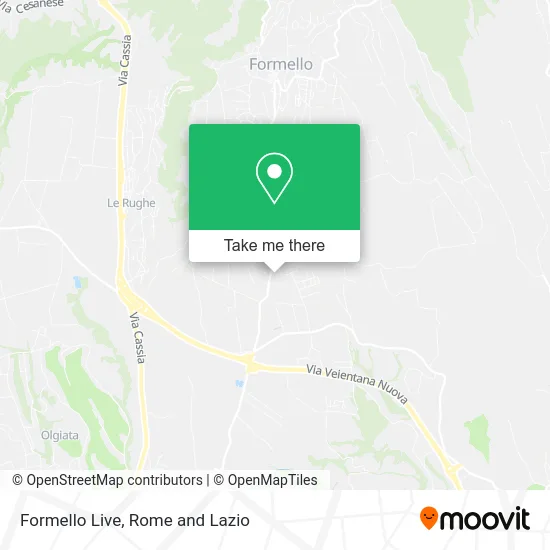 Formello Live map