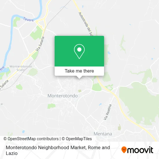 Monterotondo Neighborhood Market map