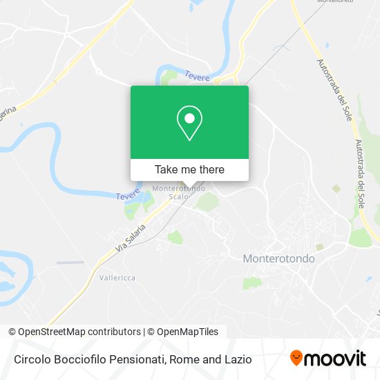 Circolo Bocciofilo Pensionati map