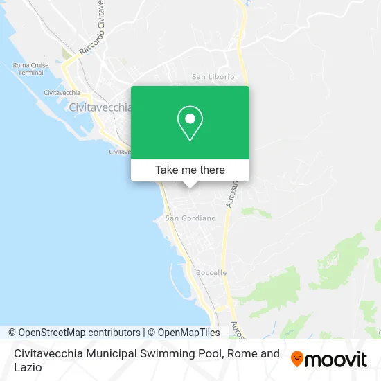 Civitavecchia Municipal Swimming Pool map