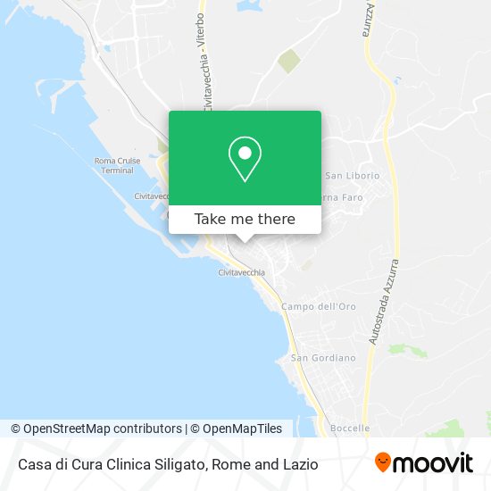 Casa di Cura Clinica Siligato map