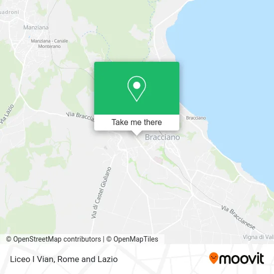 Vian High School map