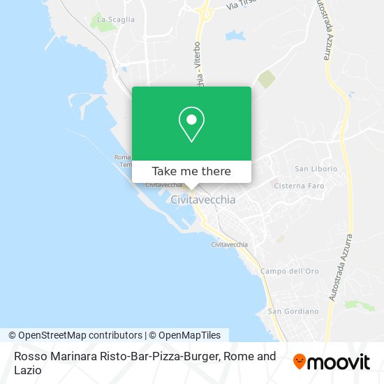 Rosso Marinara Risto-Bar-Pizza-Burger map
