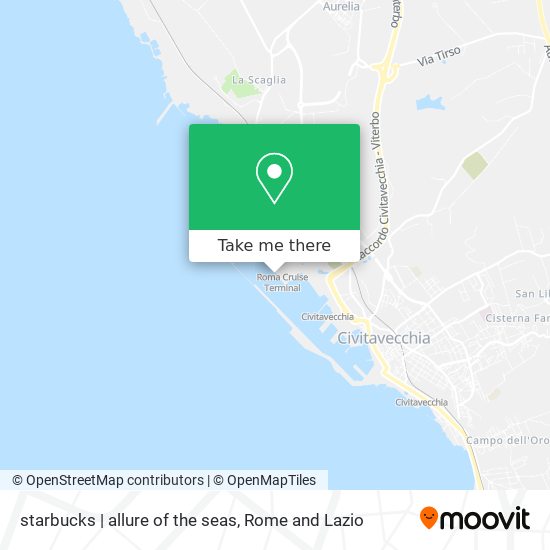 starbucks | allure of the seas map