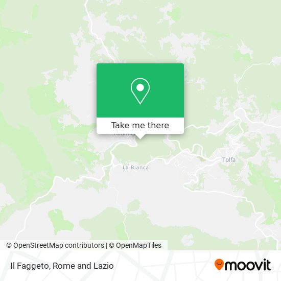 Il Faggeto map