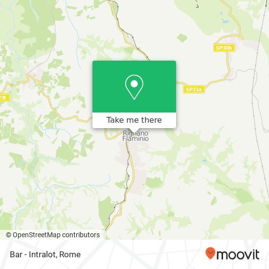 Bar - Intralot map