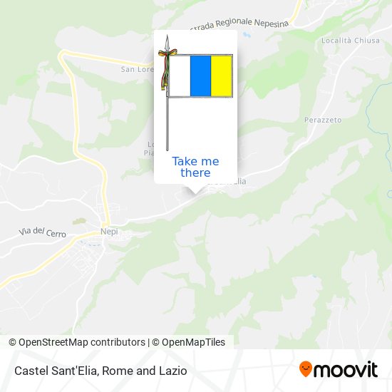 Castel Sant'Elia map