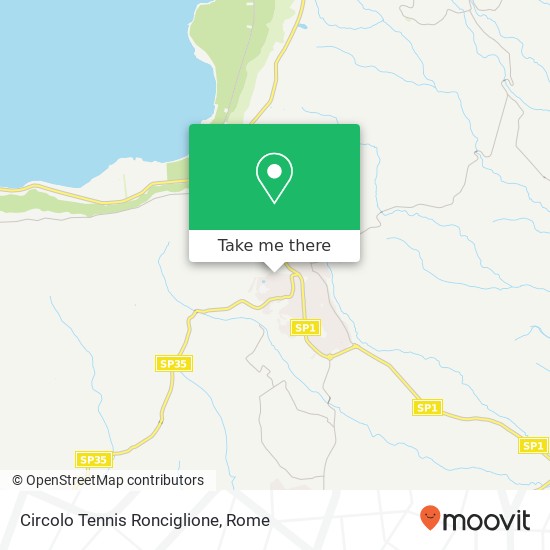 Circolo Tennis Ronciglione map