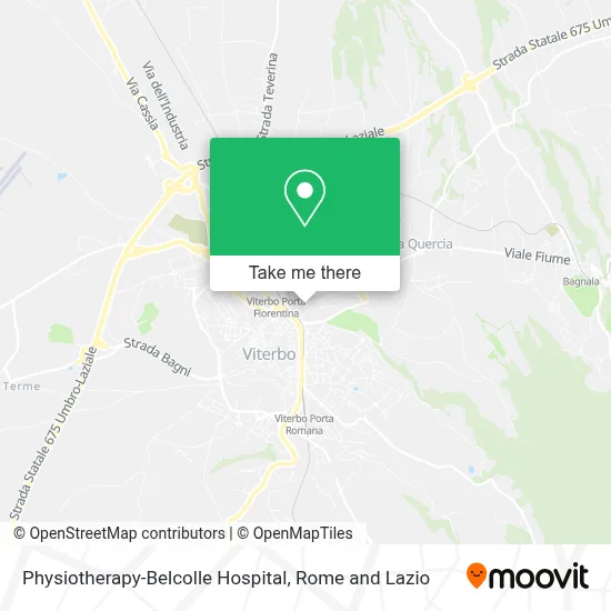 Physiotherapy-Belcolle Hospital map
