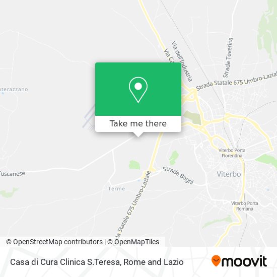 Casa di Cura Clinica S.Teresa map