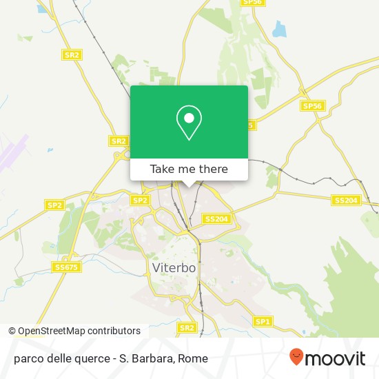 parco delle querce -  S. Barbara map